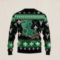 Louisiana USA Symbols Pattern Ugly Christmas Sweater