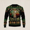 Sloth Team Holiday Ugly Christmas Sweater