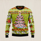 Cow Pine Tree Christmas Ugly Christmas Sweater