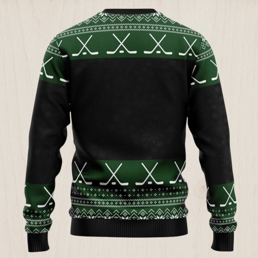 Hockey Christmas Ugly Christmas Sweater