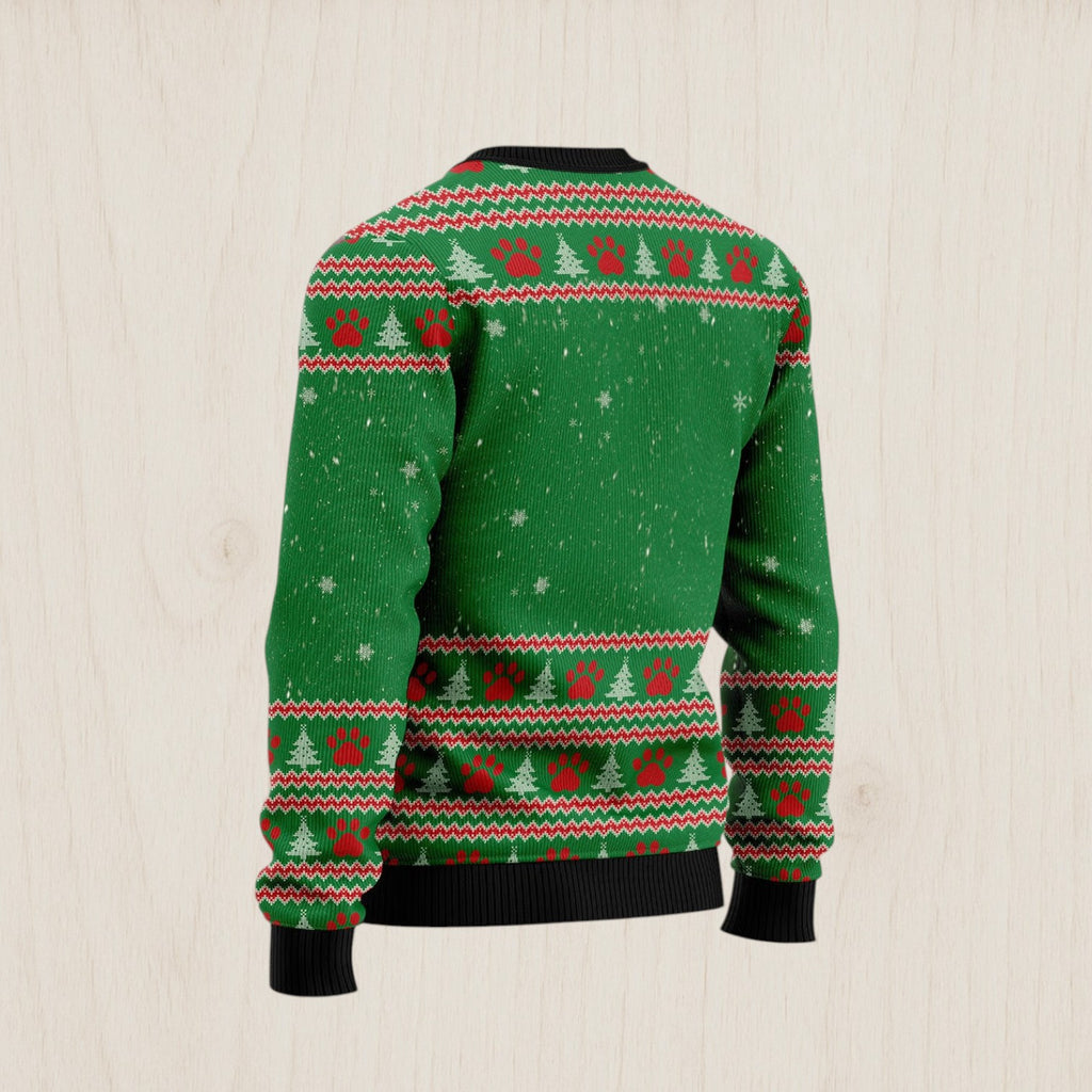 Golden Retriever Winter Ugly Christmas Sweater