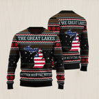 Michigan Smitten With The Mitten Ugly Christmas Sweater