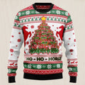 Horse Christmas Tree Ugly Christmas Sweater