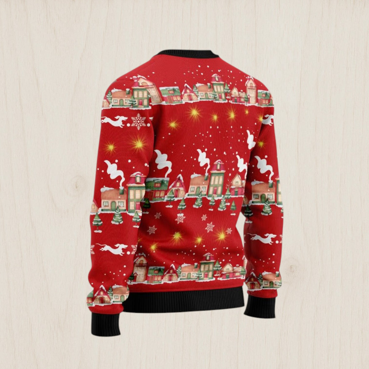 Dachshund Light Up Ugly Christmas Sweater