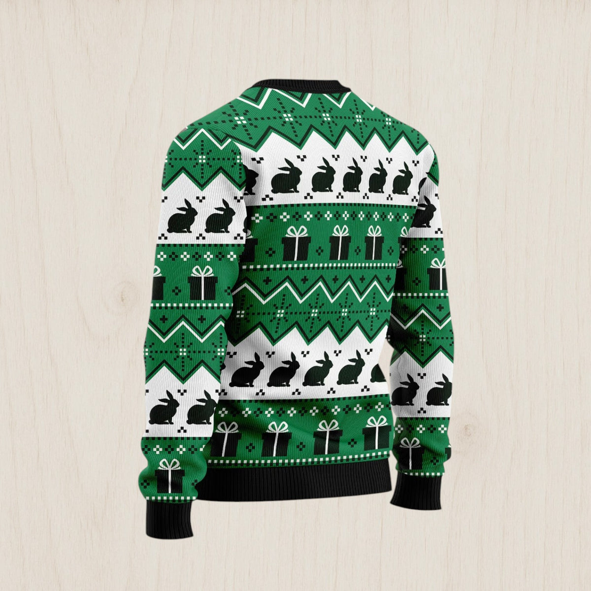 Christmas Tree Rabbit Ugly Christmas Sweater
