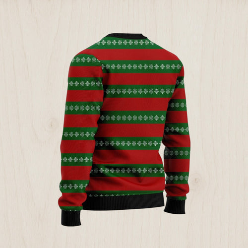 Black Cat Family Christmas Ugly Christmas Sweater