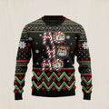 Bulldog Ho Ho Ho Ugly Christmas Sweater