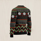 Bulldog Ho Ho Ho Ugly Christmas Sweater