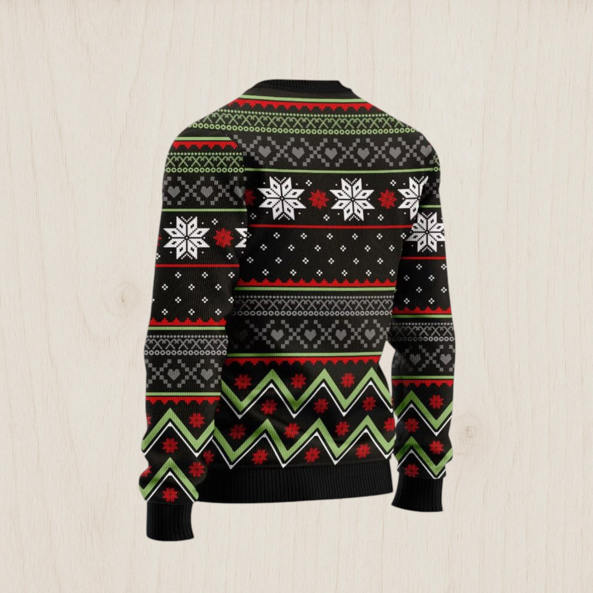 Bulldog Ho Ho Ho Ugly Christmas Sweater
