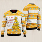 Wonderful Time Chicken Ugly Christmas Sweater