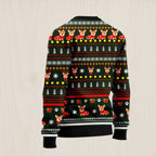 Pembroke Welsh Corgi Paws Ugly Christmas Sweater