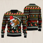 Pembroke Welsh Corgi Paws Ugly Christmas Sweater