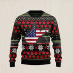 West Virginia Xmas Ugly Christmas Sweater