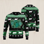 Iowa USA Symbols Pattern Ugly Christmas Sweater