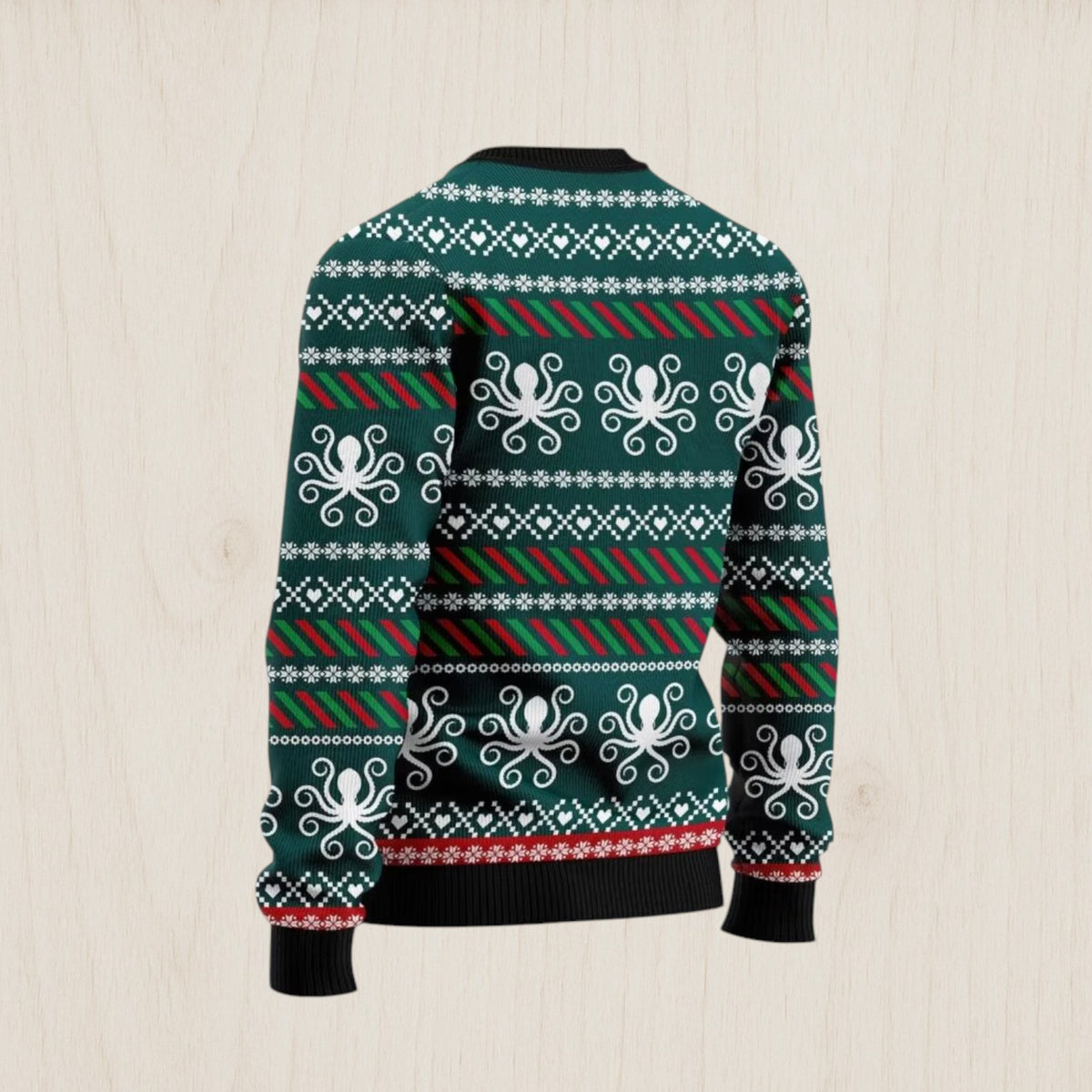 Merry Octomas Ugly Christmas Sweater
