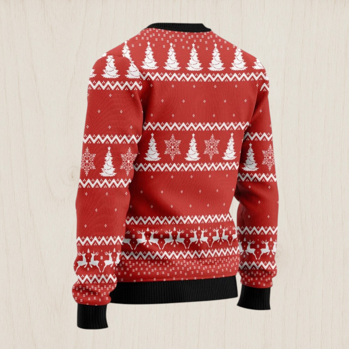 Beagle Dashing Ugly Christmas Sweater