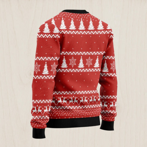 Beagle Dashing Ugly Christmas Sweater