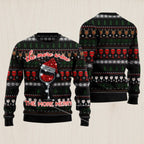 Red Wine More Merry Ugly Christmas Sweater