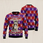 Siberian Husky Baby Christmas Ugly Christmas Sweater