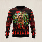 Cute Goldendoodle Ugly Christmas Sweater
