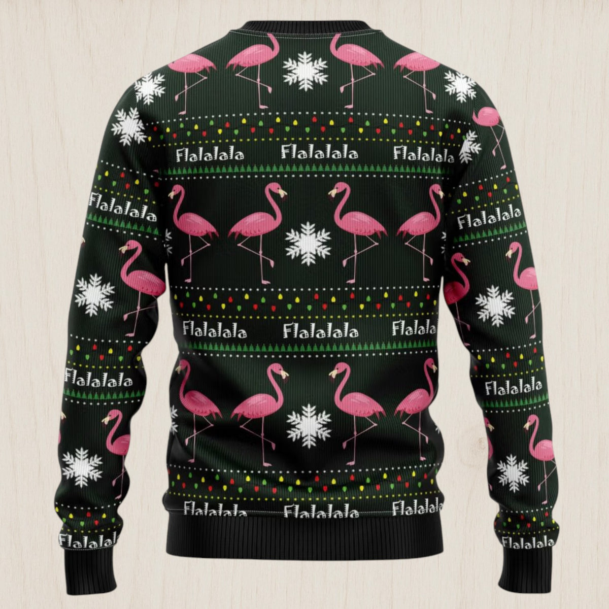 Flamingo Flalala Ugly Christmas Sweater