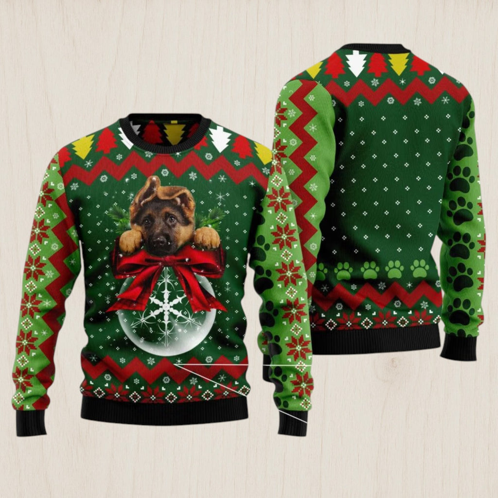 German Shepherd Christmas Ugly Christmas Sweater