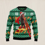 Cat Pizza Ugly Christmas Sweater