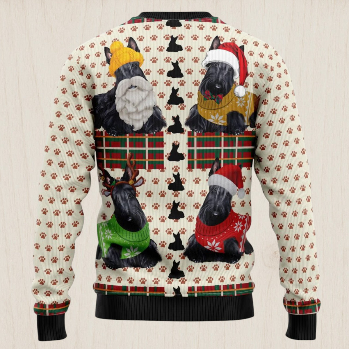 Scottish Terrier Christmas Ugly Christmas Sweater
