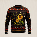 Butterfly Sunshine Ugly Christmas Sweater