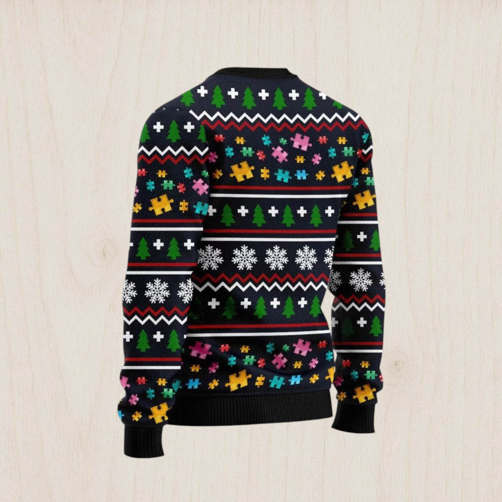 Autism Different Ugly Christmas Sweater