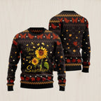 Butterfly Sunshine Ugly Christmas Sweater