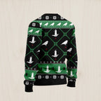 Michigan USA Symbols Pattern Ugly Christmas Sweater