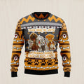 Dogs Make Me Happy Ugly Christmas Sweater