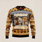 Dogs Make Me Happy Ugly Christmas Sweater