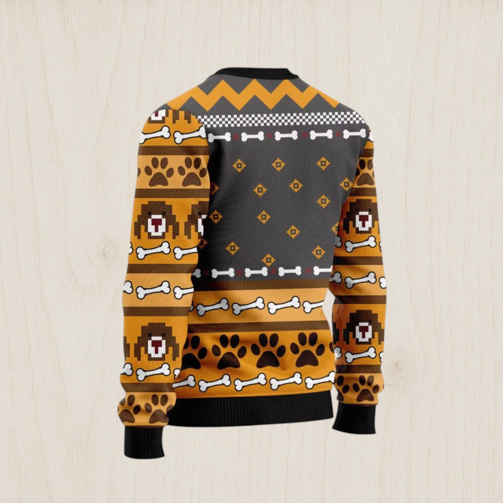 Dogs Make Me Happy Ugly Christmas Sweater