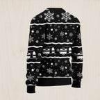 Santa Camping Ugly Christmas Sweater