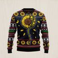 Skull Sunflower Ugly Christmas Sweater