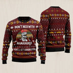 Dinosaur Mom Ugly Christmas Sweater