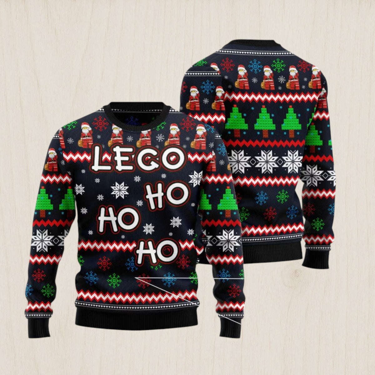 Lego Hohoho Ugly Christmas Sweater