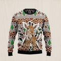 Giraffe Family Christmas Ugly Christmas Sweater