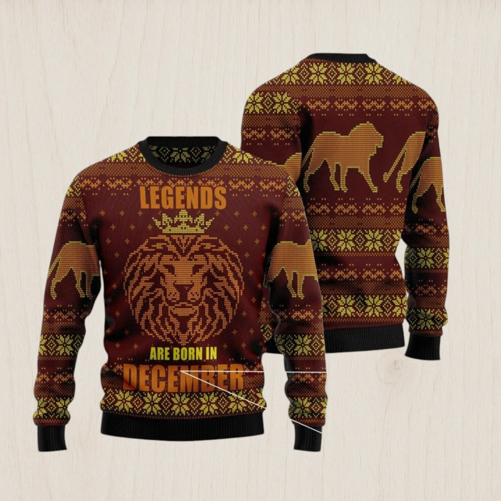 Legends December Ugly Christmas Sweater