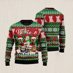 Yorkshire Terrier Believe Christmas Ugly Christmas Sweater