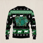 Iowa USA Symbols Pattern Ugly Christmas Sweater