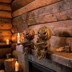 Reading pumpkin shelf sitter for Halloween bookshelf | USAGatherCo